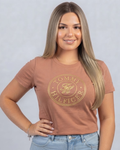 Blusa Tommy Hilfiger color marron estampada