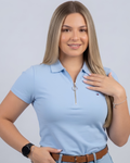 Polo Tommy Hilfiger Slim Fit color celeste