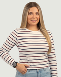Blusa Tommy Hilfiger a rayas