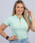 Polo Tommy Hilfiger Slim Fit color menta