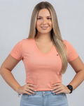 Blusa Tommy Hilfiger color coral