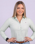Camisera Tommy Hilfiger rayas verdes