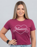 Blusa Náutica color fucsia estampado
