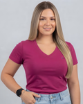 Blusa Tommy Hilfiger color fucsia