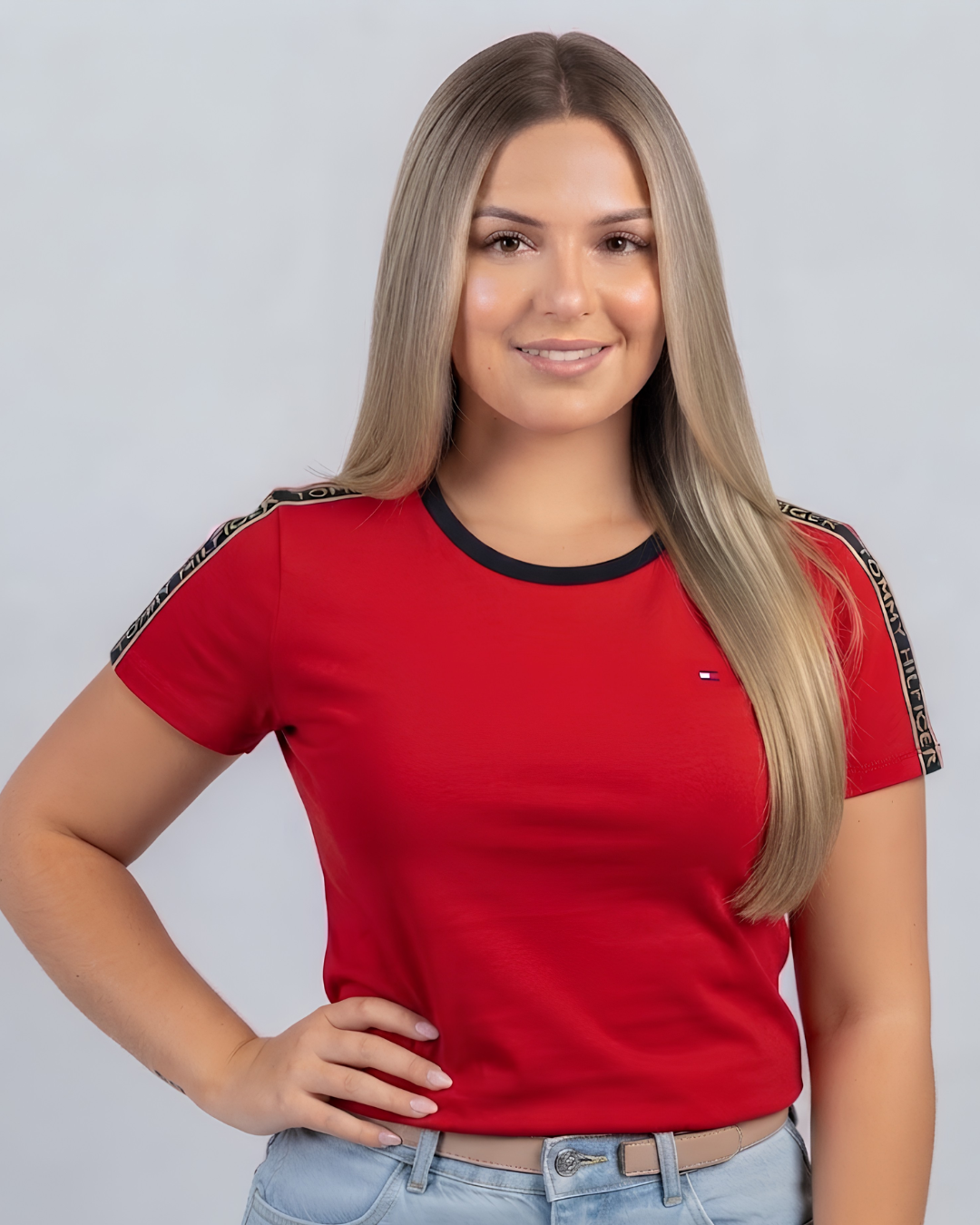 Blusa Tommy Hilfiger color rojo