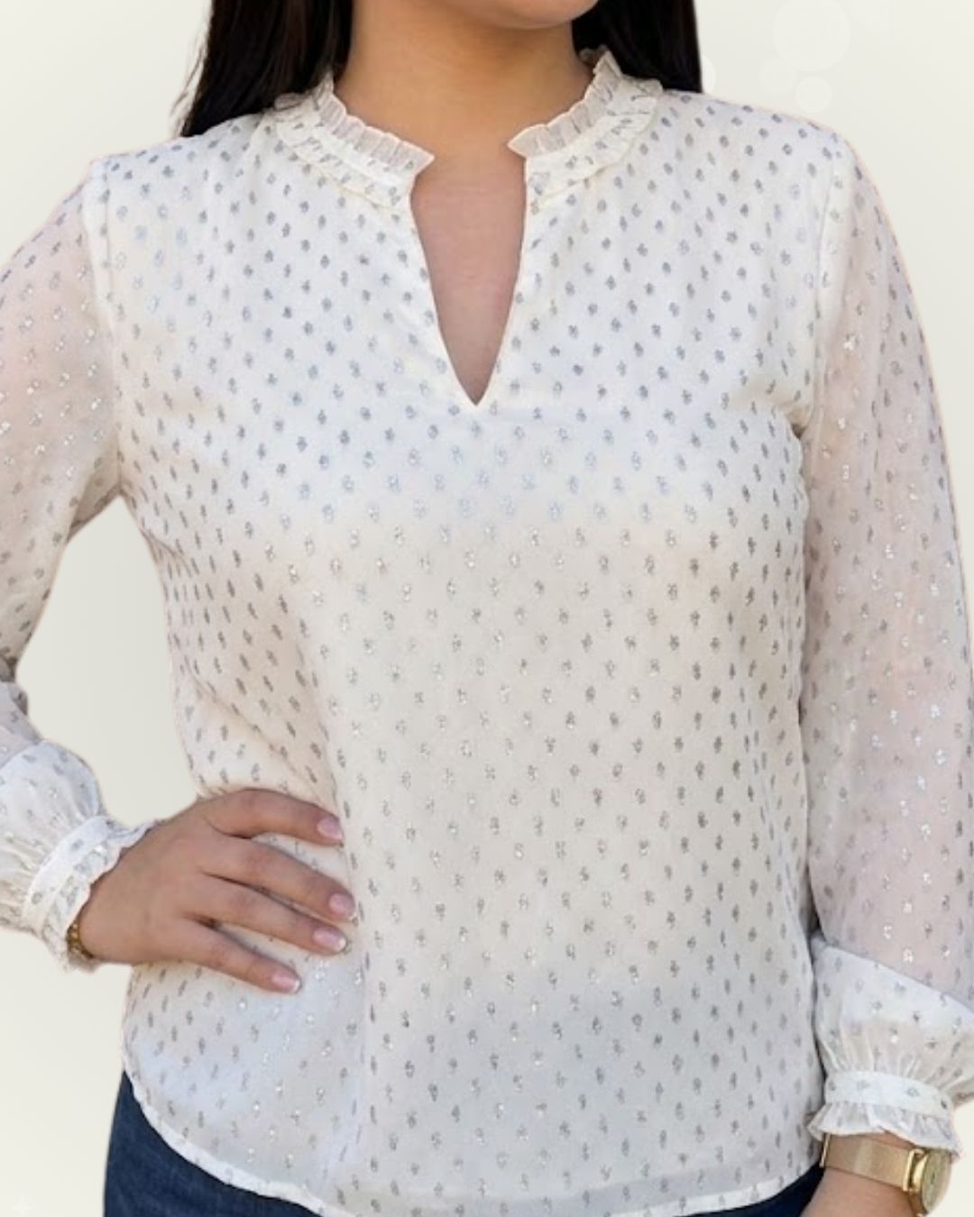 Camisera Tommy Hilfiger color blanco