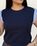 Blusa Tommy Hilfiger color azul