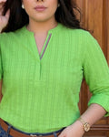 Camisera Tommy Hilfiger color verde