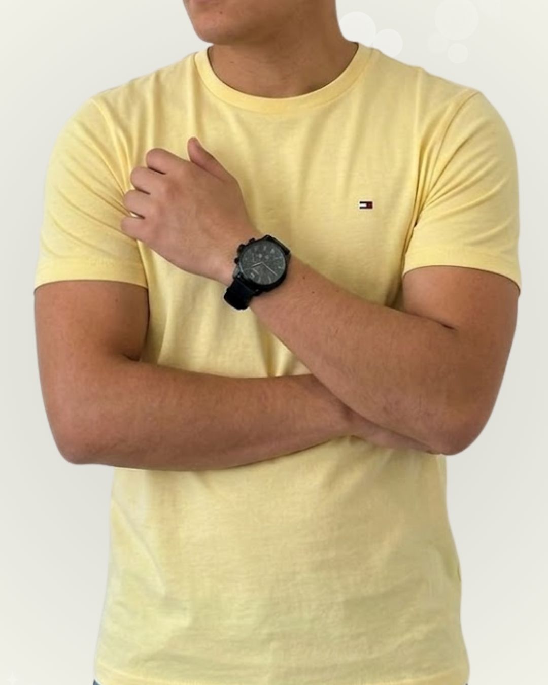 Camiseta Tommy Hilfiger color amarillo