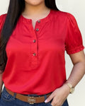 Camisera Tommy Hilfiger color rojo