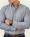 Camisa Tommy Hilfiger color gris