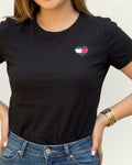 Blusa Tommy Hilfiger color negro