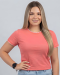 Blusa Tommy Hilfiger color coral