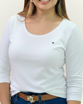 Camiseta Tommy Hilfiger color blanco