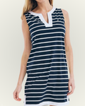 Vestido Náutica color azul rayas blancas