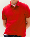 Polo Tommy Hilfiger color rojo