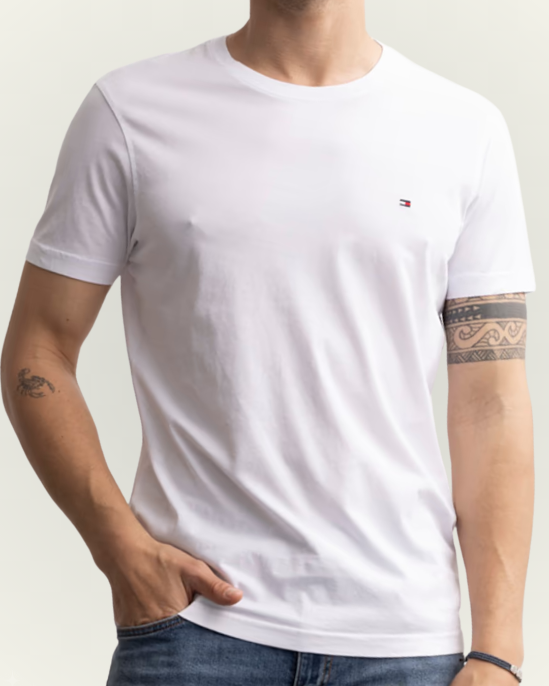 Camiseta Tommy Hilfiger color blanco