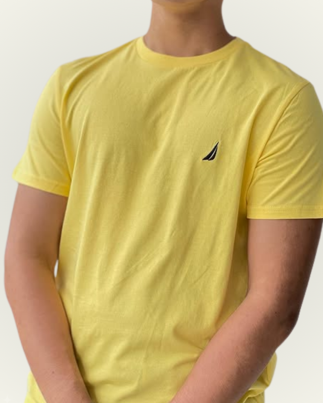 Camiseta Náutica color amarillo