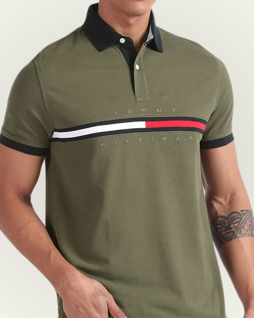 Polo Tommy Hilfiger color verde