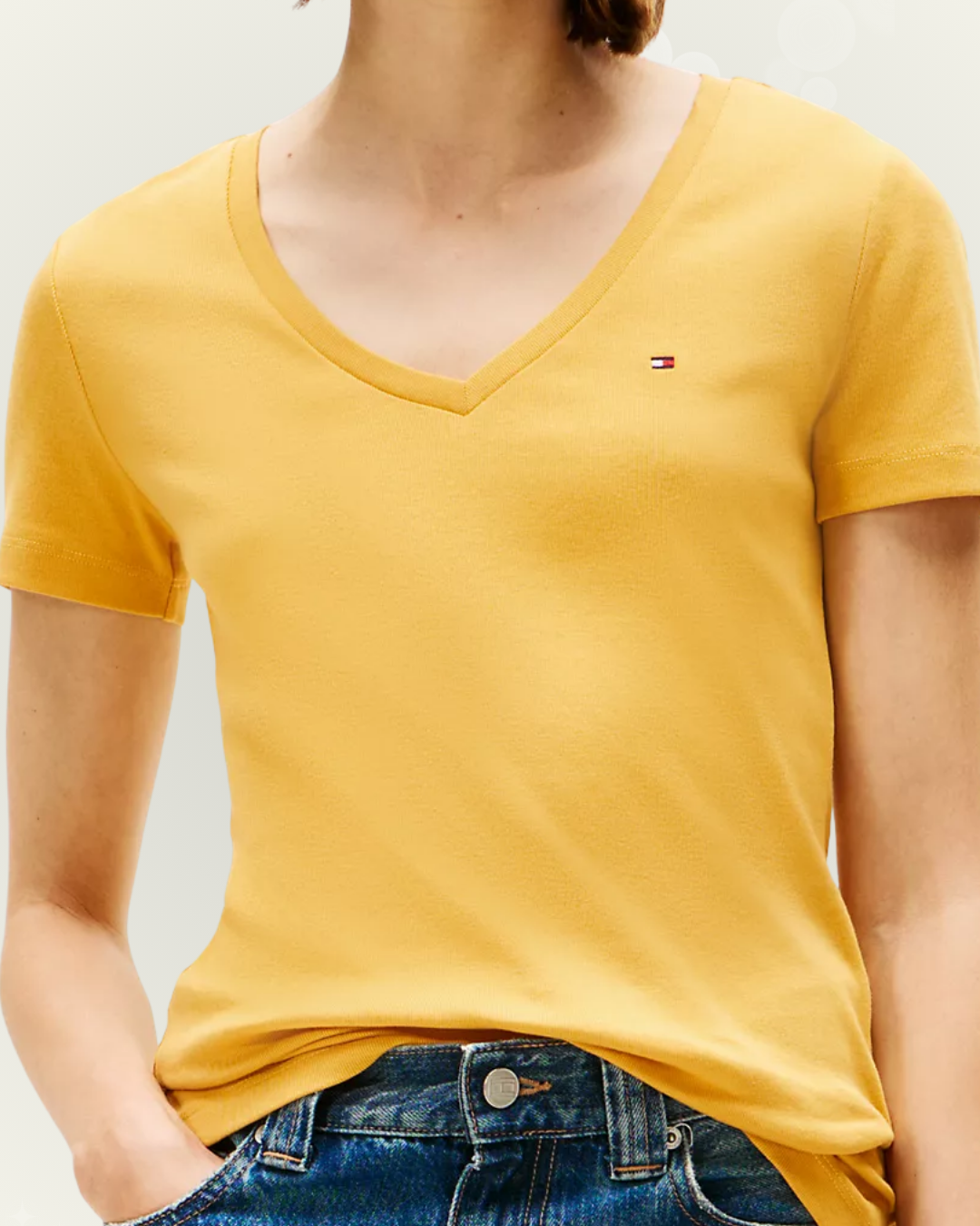 Blusa Tommy Hilfiger color amarillo