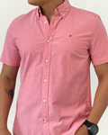Camisa Tommy Hilfiger color rosado