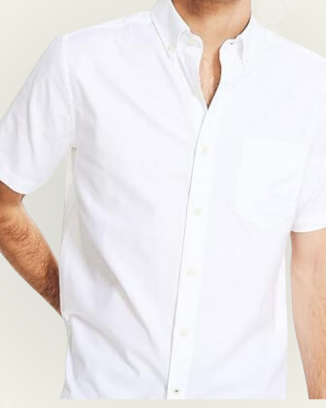 Camisa Náutica color blanco