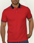 Polo Tommy Hilfiger color rojo