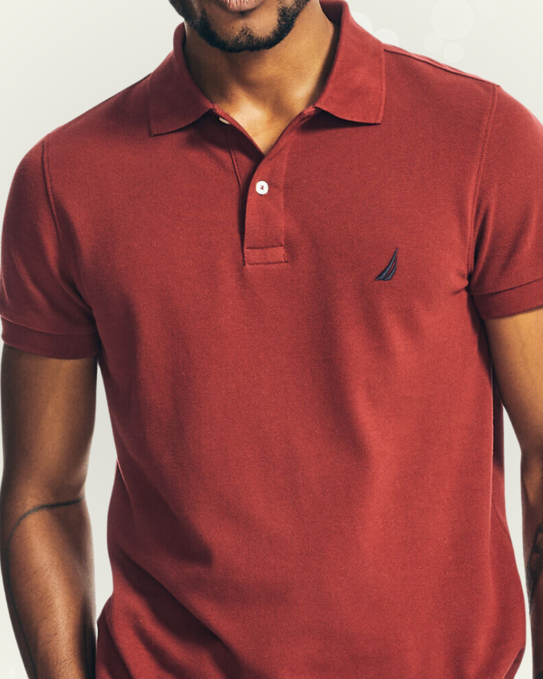 Polo Náutica color cobre