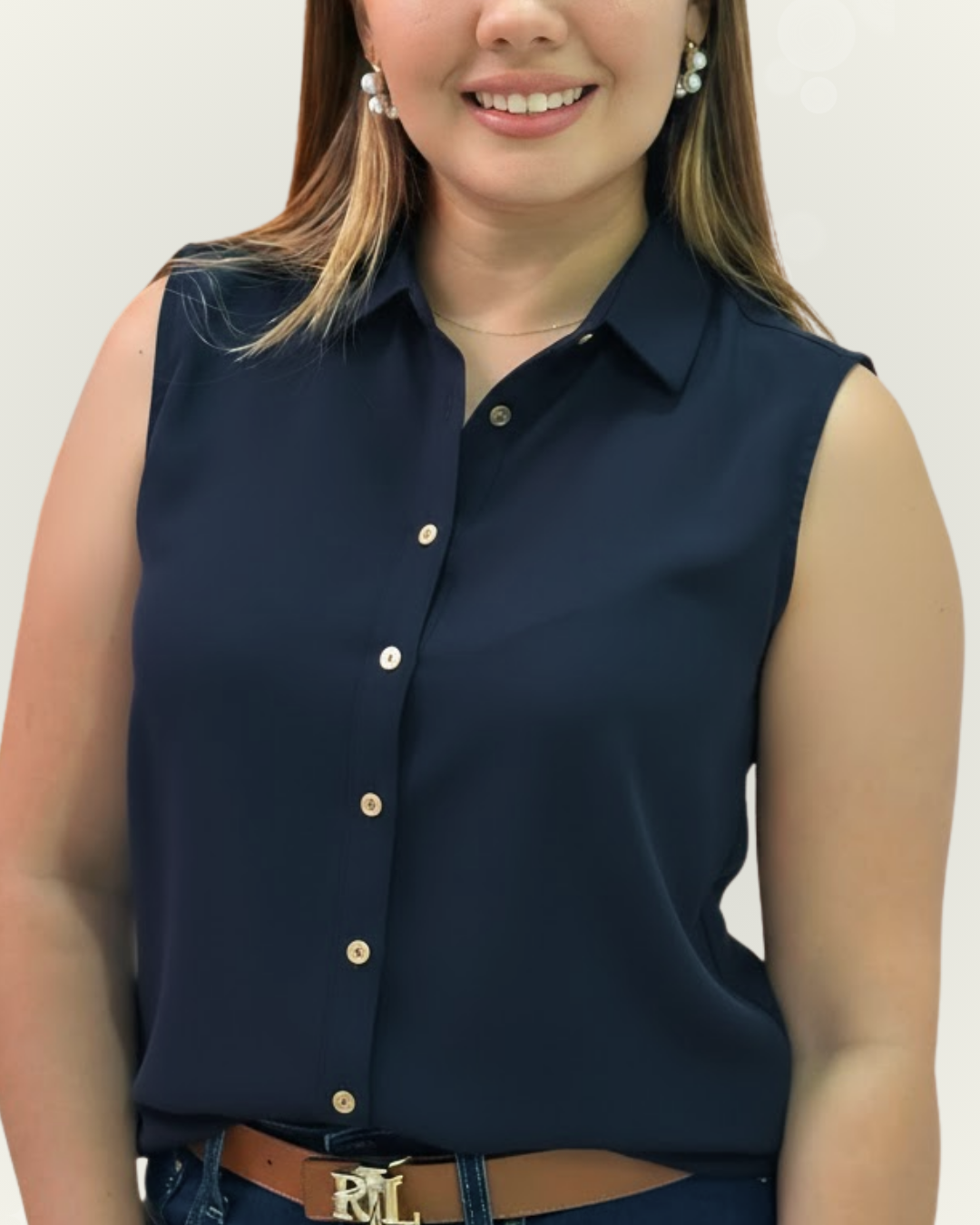 Camisera Tommy Hilfiger color azul