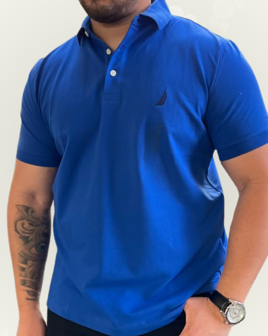 Polo Náutica color azul