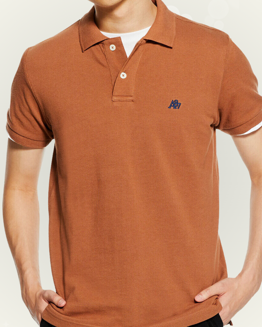 Polo Aeropostale color naranja