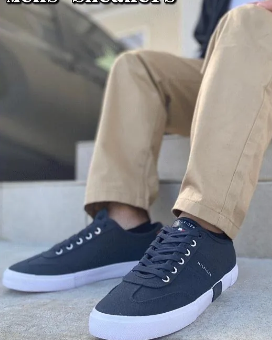 Tenis Tommy Hilfiger color azul