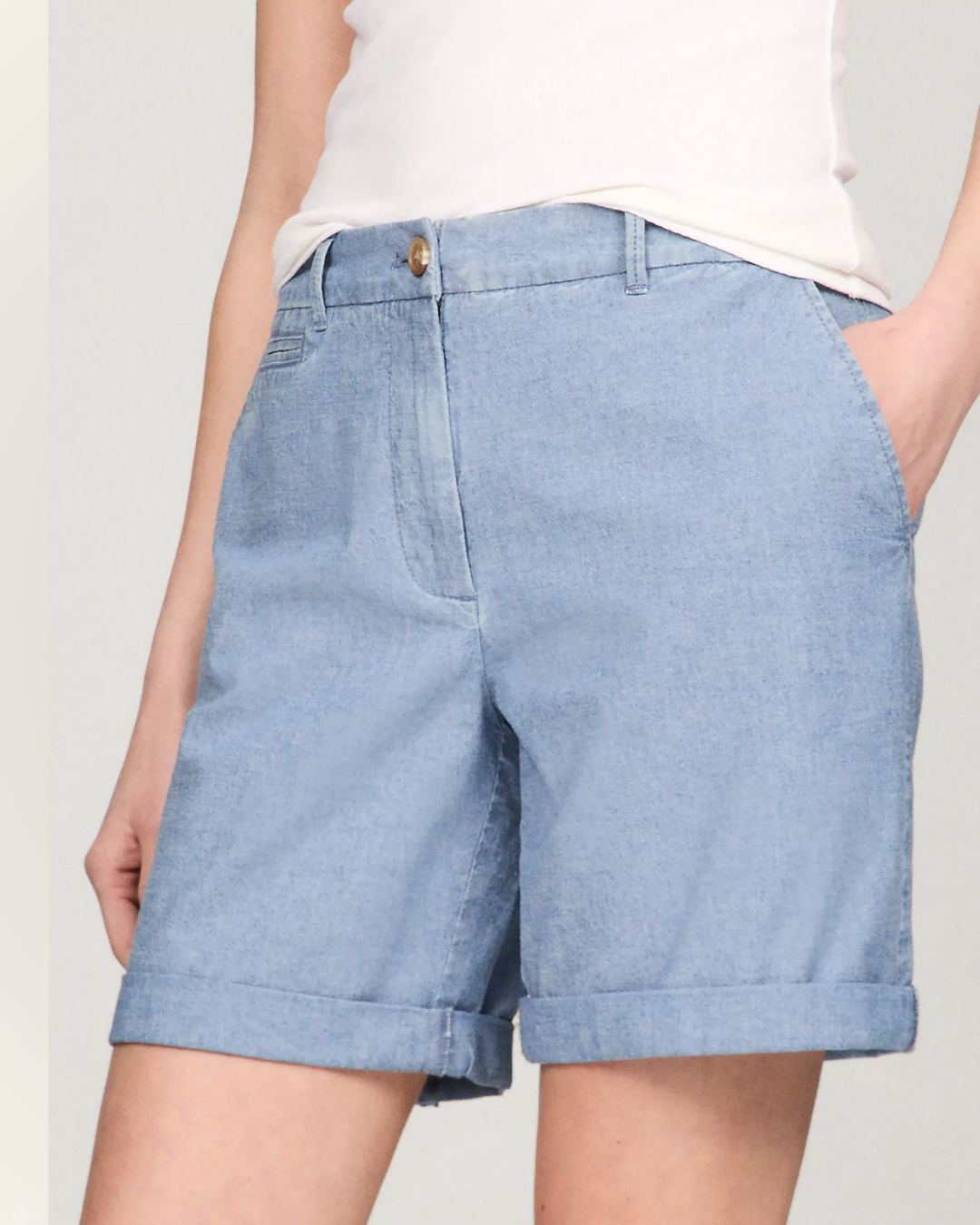 Short Tommy Hilfiger color azul