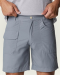 Short Columbia color gris
