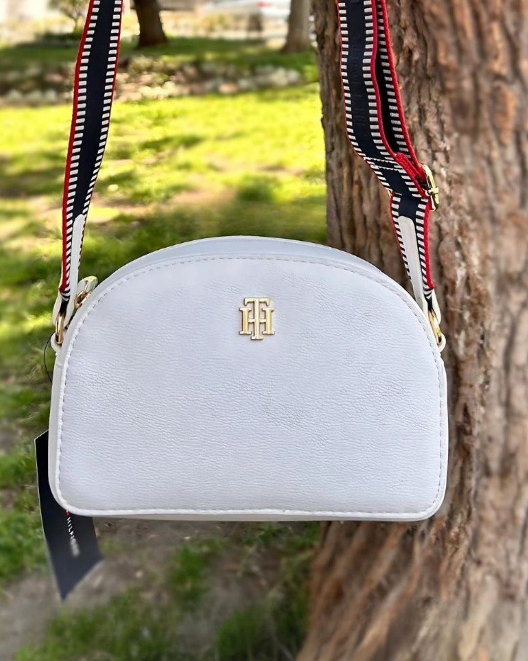 Crossbody Tommy Hilfiger color blanco