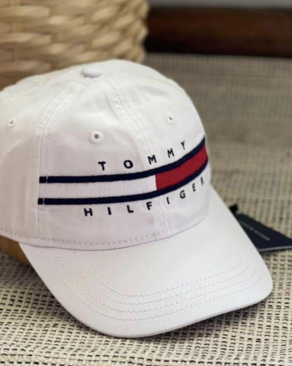 Gorra Tommy Hilfiger color blanco