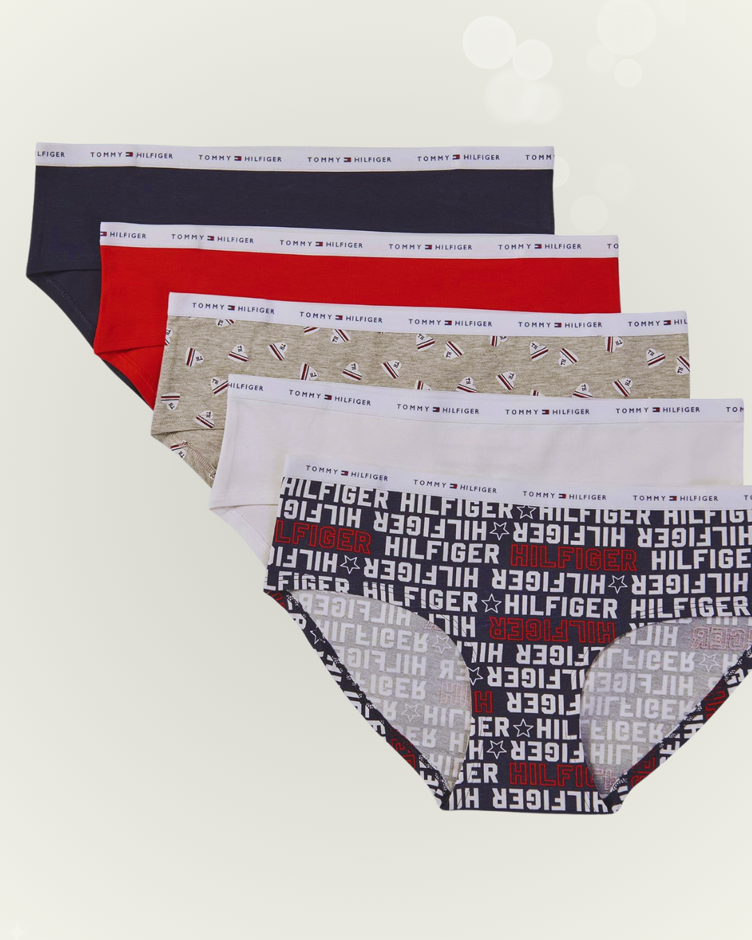 Bragas Tommy Hilfiger multicolor (Paquete 3 unidades)