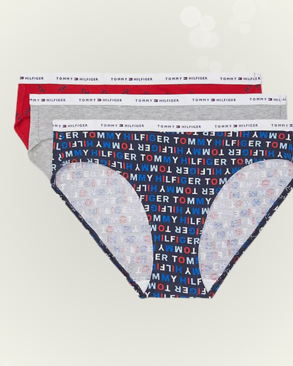 Bragas Tommy Hilfiger multicolor (Paquete 3 unidades)