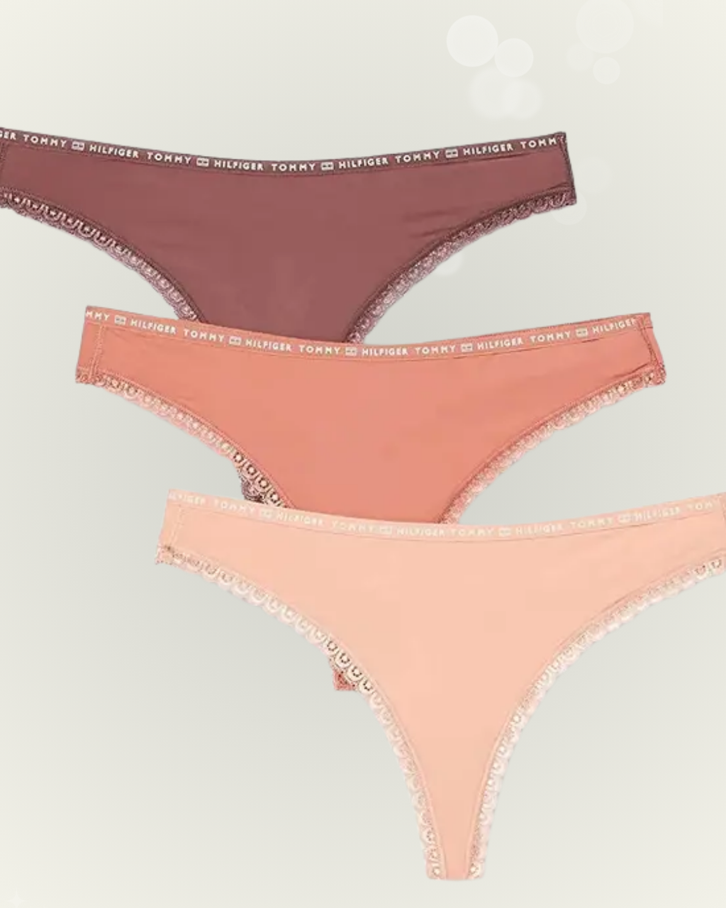 Hilos Tommy Hilfiger multicolor (Paquete 3 unidades)