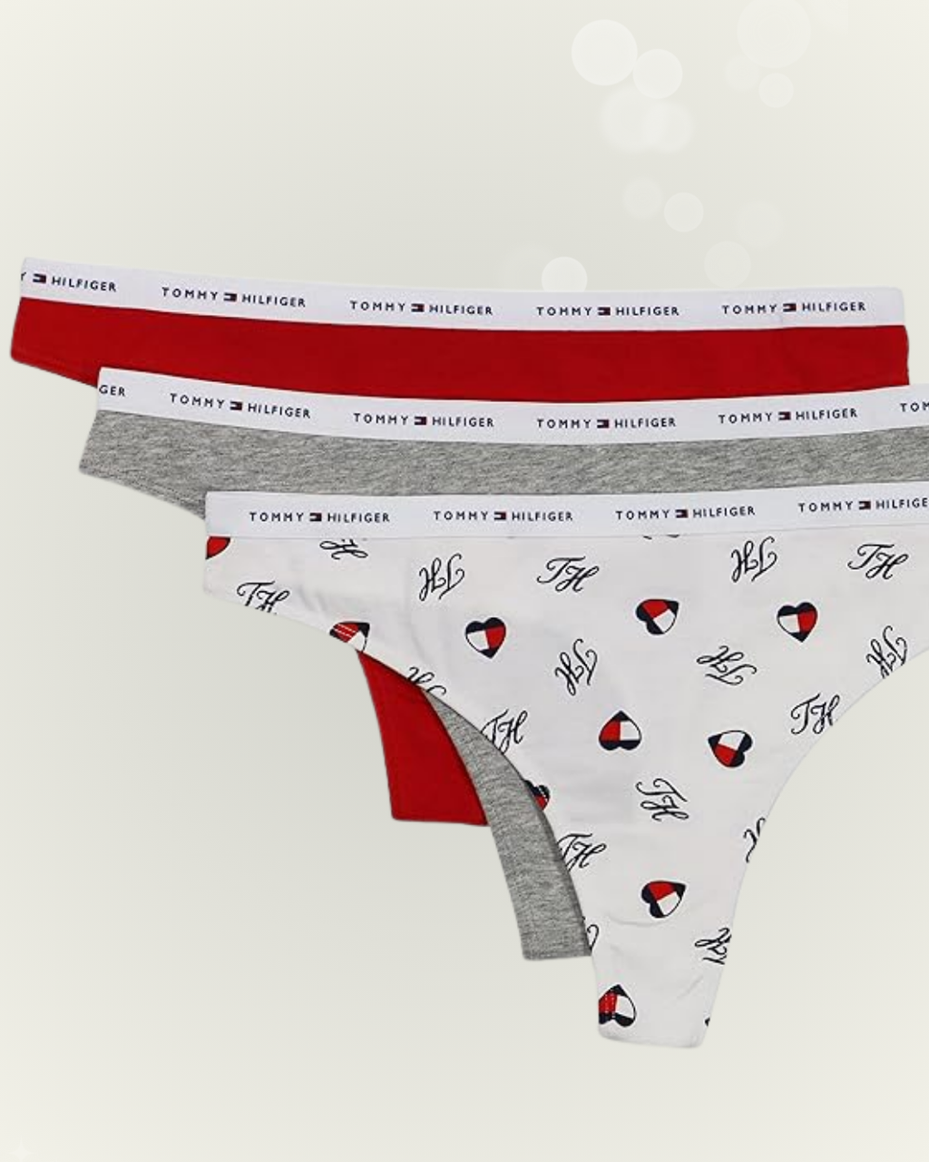 Hilos Tommy Hilfiger multicolor (Paquete 3 unidades)