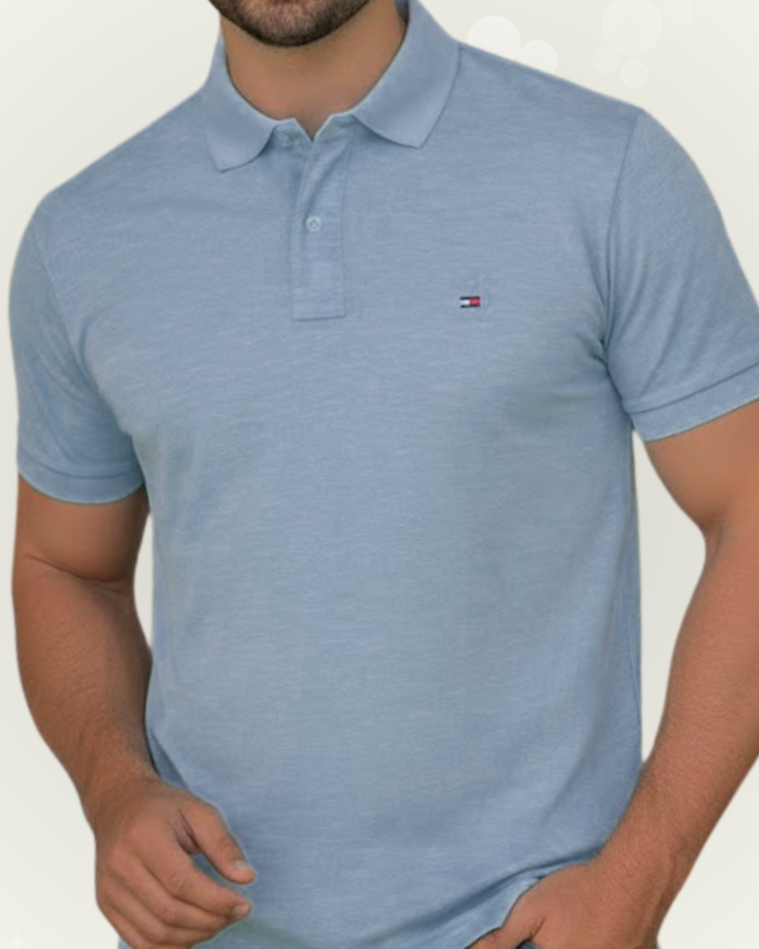 Polo Tommy Hilfiger color celeste