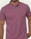 Polo Tommy Hilfiger color morado