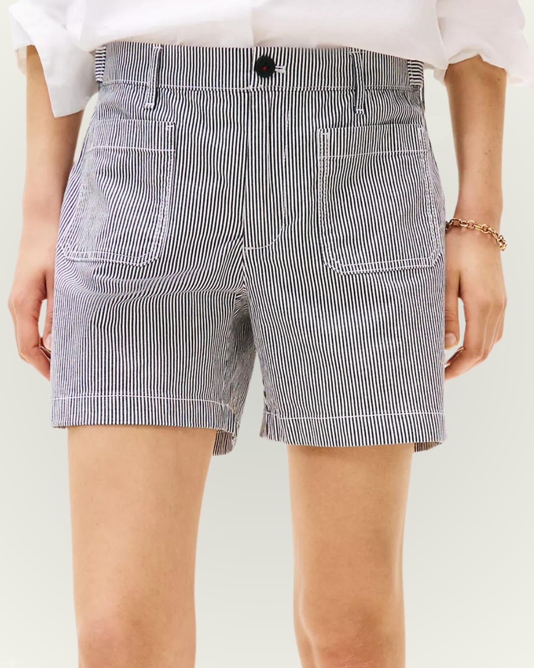 Short Tommy Hilfiger color rayas azules