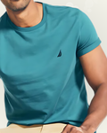 Camiseta Náutica color turquesa