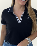 Polo Náutica color negro
