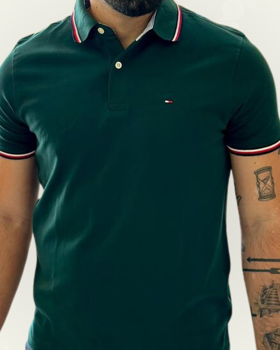 Polo Tommy Hilfiger color verde