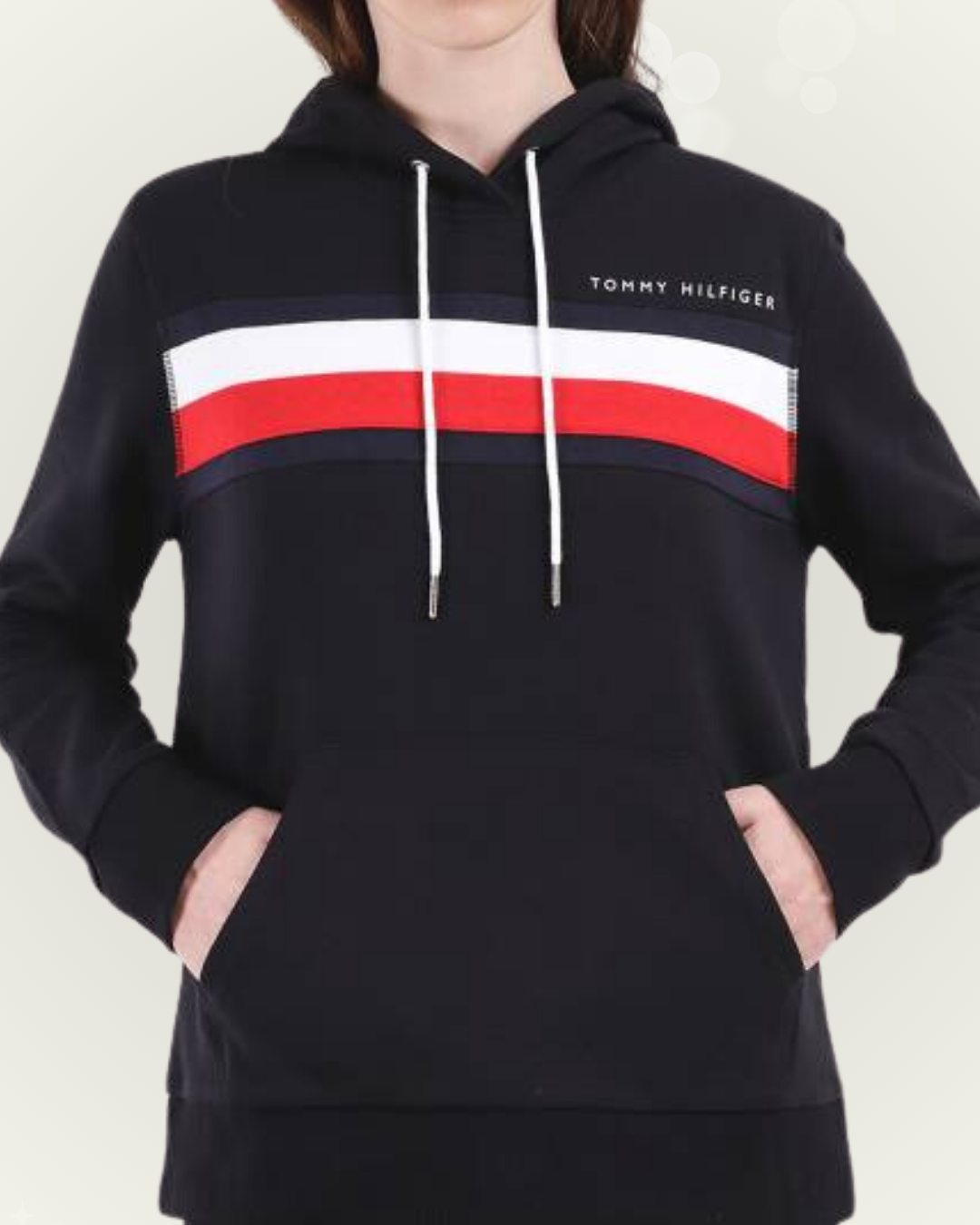Sudadera Tommy Hilfiger color negro