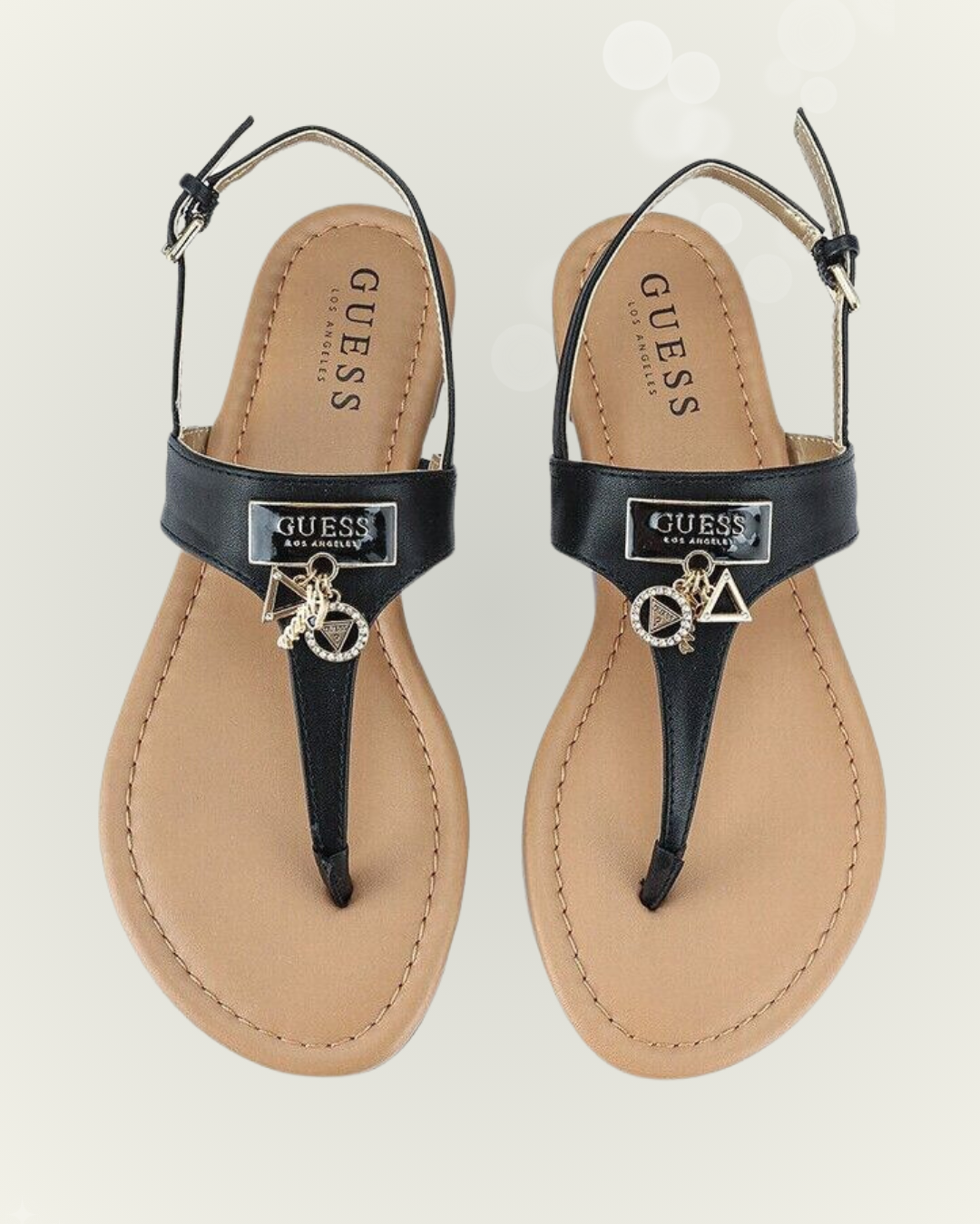 Sandalias Guess color negro