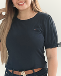 Blusa Tommy Hilfiger color azul