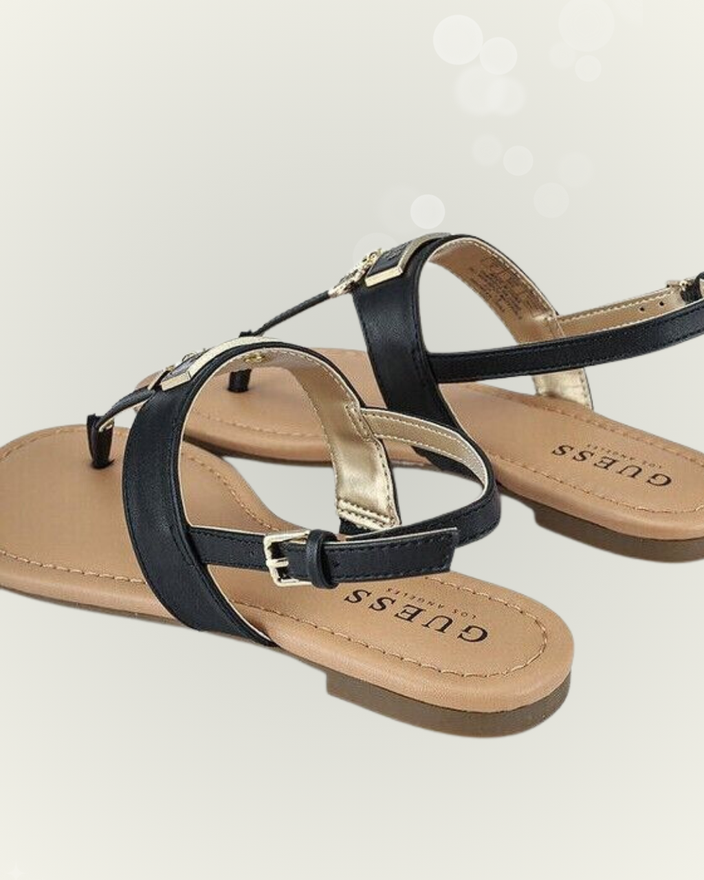 Sandalias Guess color negro